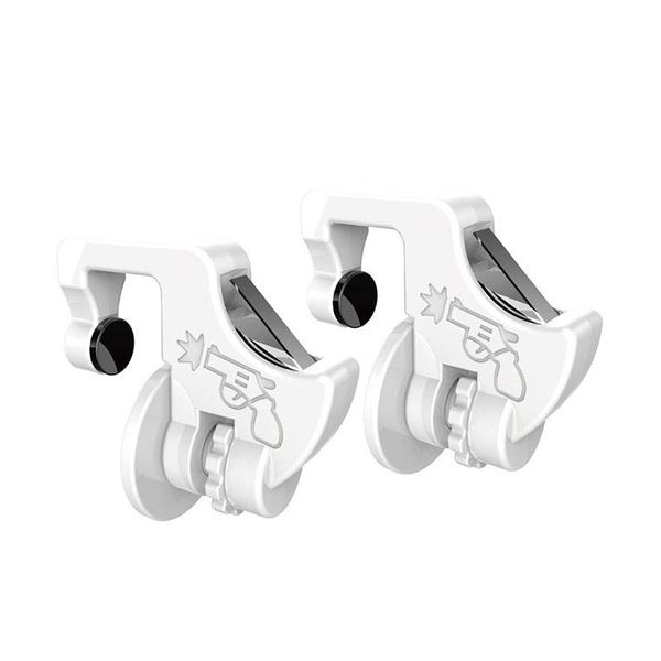 

cell phone mounts & holders 1 pair holder gamepad trigger fire button smart joysticks games controller for pubg @m23