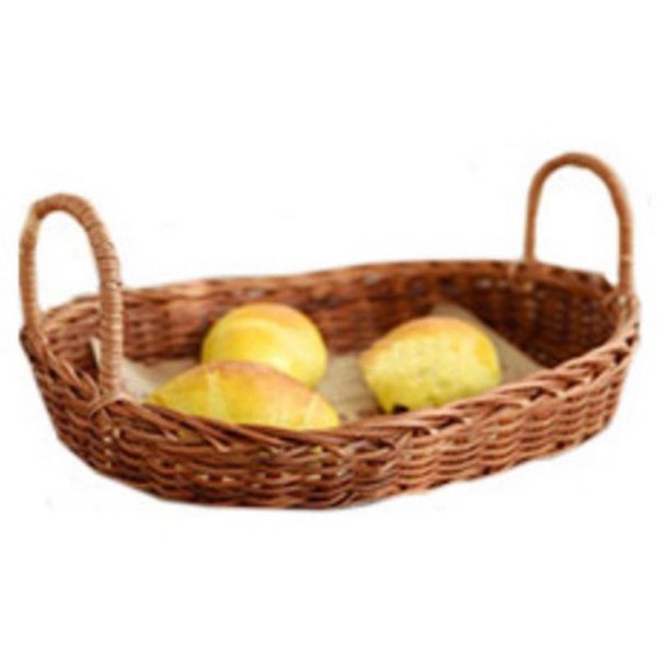 

rattan handmade bread basket household steamed snack fruit tray kitchen storage baskets