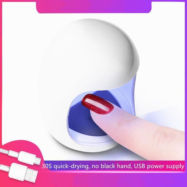 

nail art machine mini usb uv gel curing lamp light polish dryer drop 1