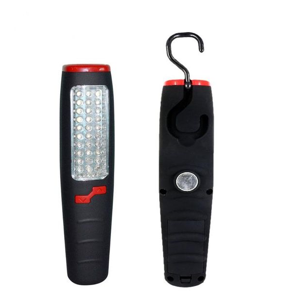 

hand work light outdoor repair camping emergency inspection lamp portable electric torch hook hanging magnet flashlights torches