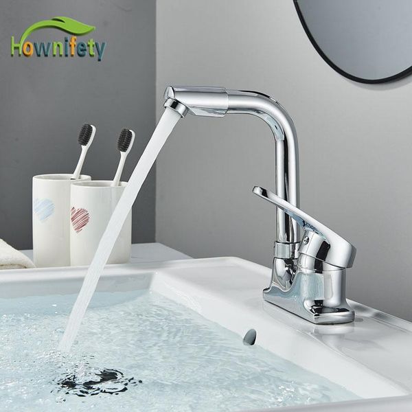 

bathroom sink faucets chrome wash faucet cold tap dual hole deck mount rotation spout 360 degree swivel basin
