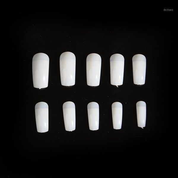 

boxed nail tip manicure 500 pcs practice fake nails white transparent1, Red;gold