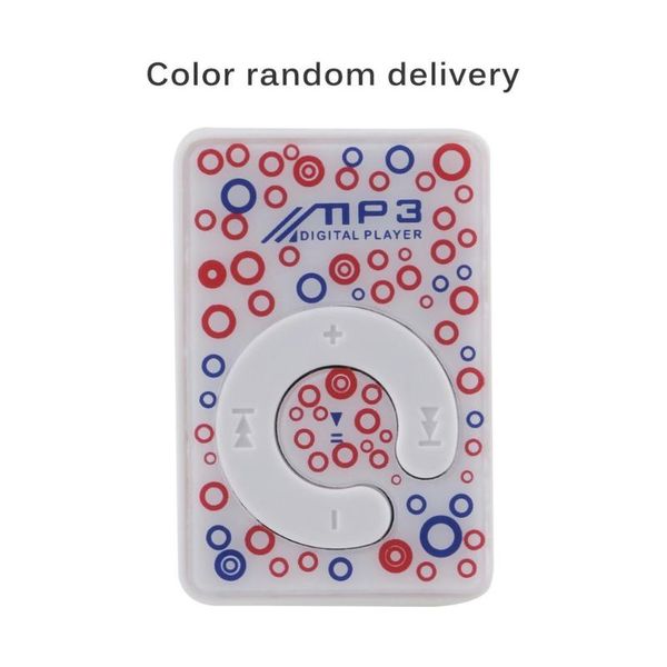 

mini portable size clip usb mp3 music media player with tf card slot support 1-8gb birthday gift random color & mp4 players