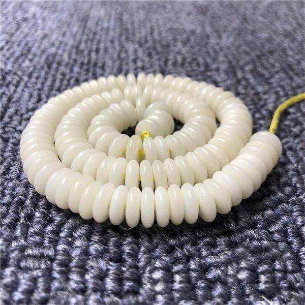 

beaded, strands wholesale natural white bodhi root beads shim 108 beaded bracelet diy spacer classic simple buddhist jewelry accessory, Black