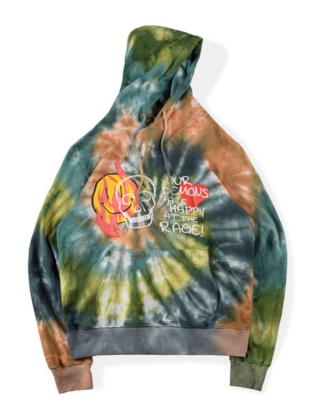 

men tie dye printed hoodies long sleeve novelty fleece hoodie designer sweatshirt men's fashion autumn hip hop, Black