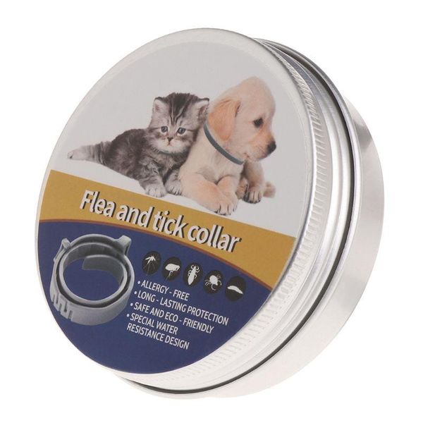 

24.4in/14.96in dog cats pets collars adjustable necklace flea and tick removing tool anti mosquito usage for tpe protection & leashes