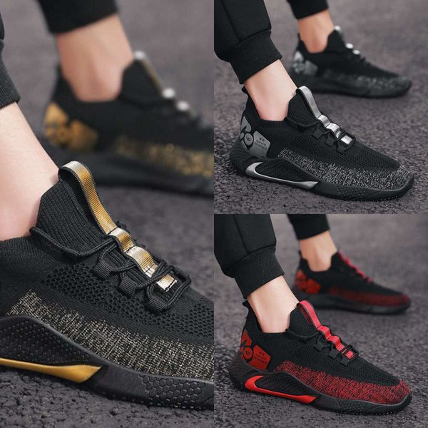 

and Casual shoes 2020 large size sports men's autumn winter Korean fashion casual flying woven light D6CK GRMP SKRQ AZ0P, Black yellow
