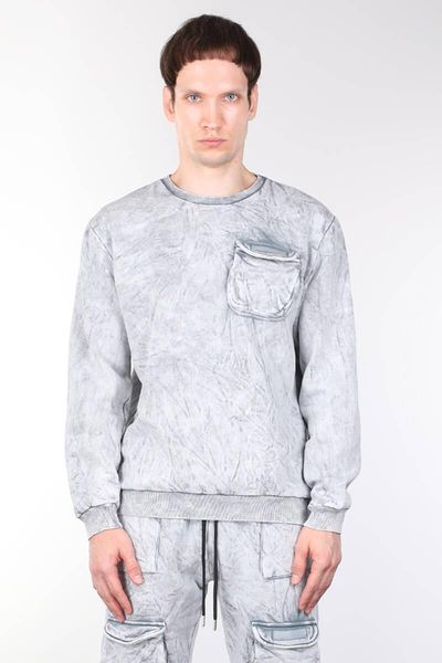 

crew neck mens sweatshirt with pockets men's hoodies & sweatshirts, Black