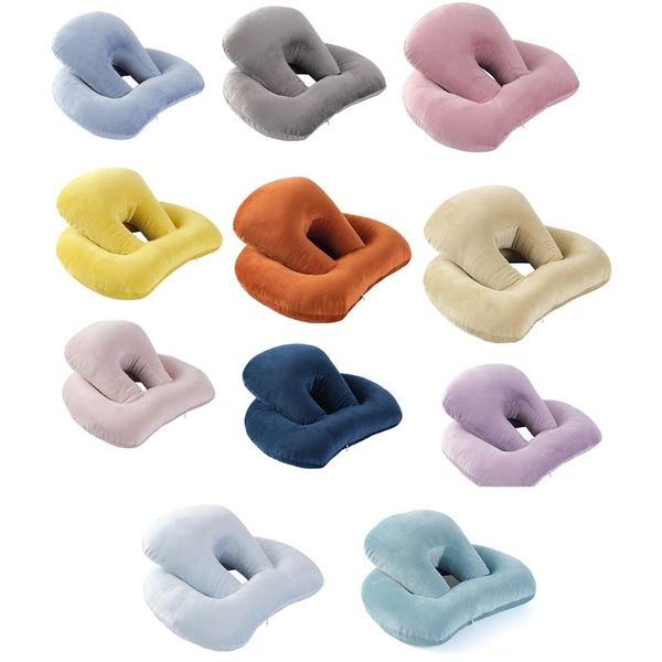 

pillow portable sleeping desk nap neck supporter seat cushion headrest travel necks pillows with arm rest