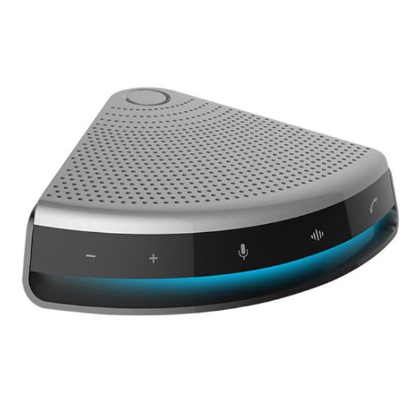 

microphones bluetooth speakerphone with adapter enhanced voice pickup bluetooth, usb-c conference speaker for home office