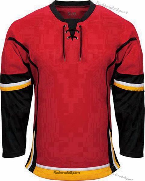 

2021 customize hockey jerseys mens gold black purple blue womens stitched jersey s-xxxl b005, Black;red