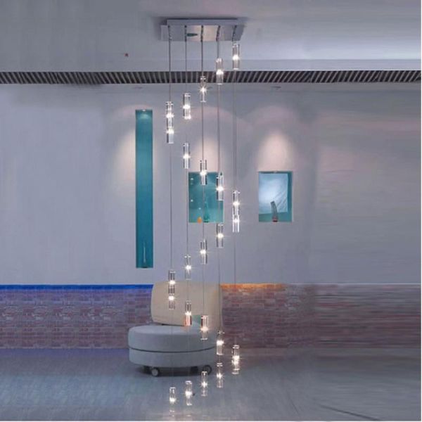 

pendant lamps long chandeliers staircase crystal spiral chandelier lighting flush mount ceiling hanging lights suspension light
