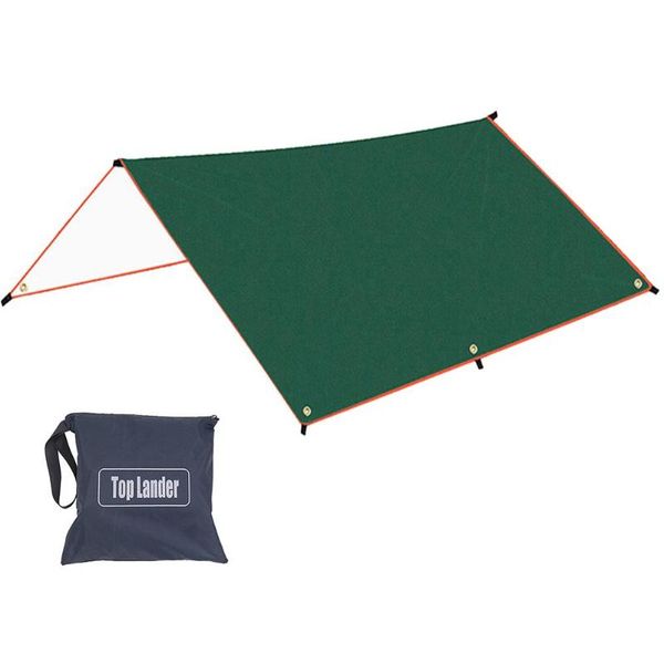 

3x3 meters garden awning ultra light camping outdoor beach net rainproof sunscreen canopy silver porch tents and shelters