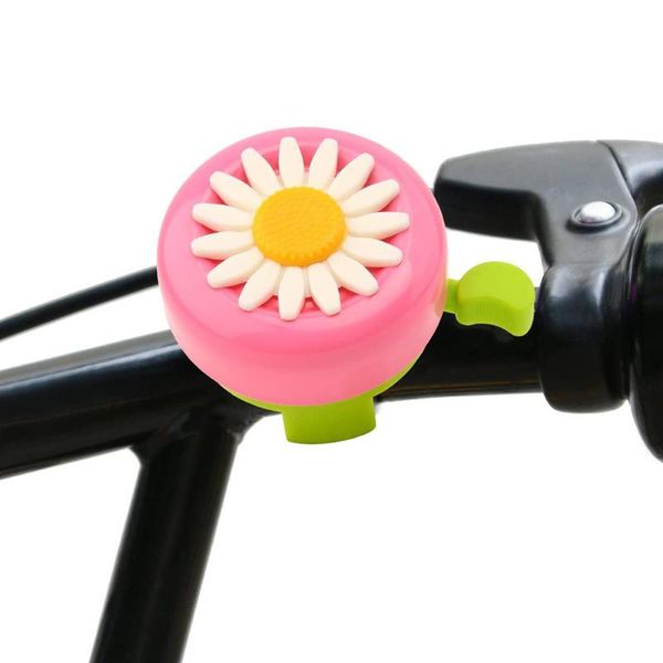

bike horns kids funny cute bicycle bell flower children girls cycling ring alarm for handlebars multi-color horn