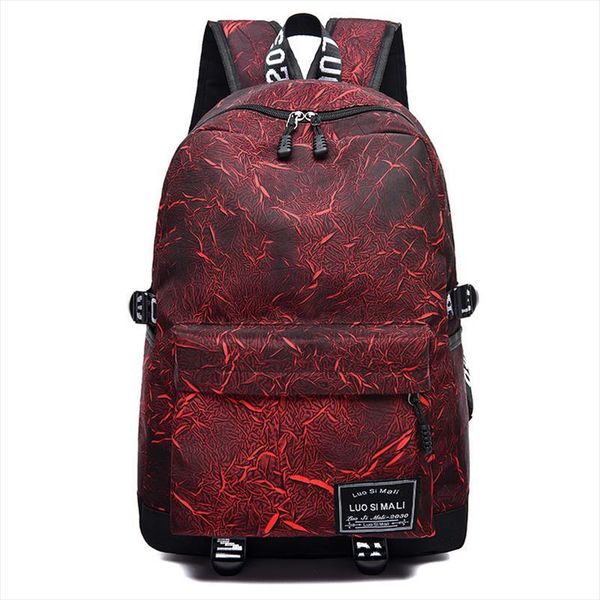 

school backpack for boys girls graffiti pattern backpacks large capacity student bag teenage travel mochila