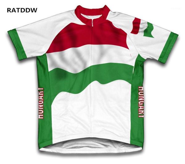 

hungary cycling jersey for men bicycle shirts wear bike clothing1, Black;red