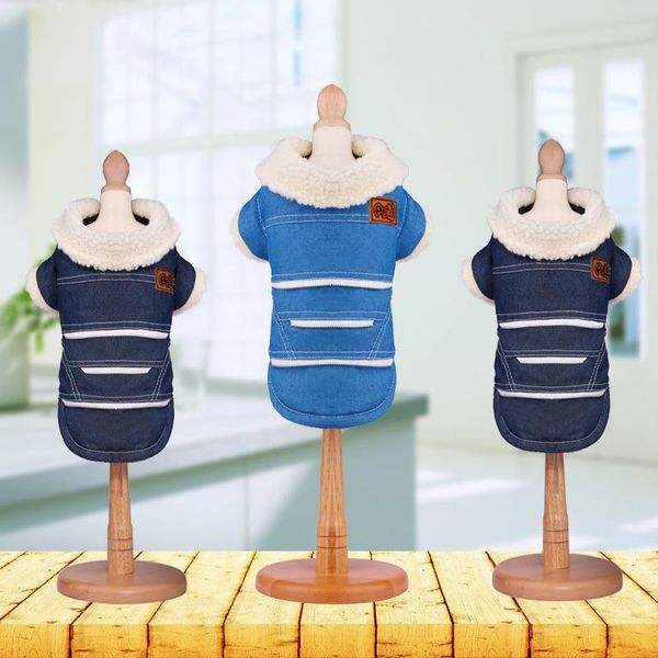 

dog apparel pet clothes dogs cat cowboy jacket winter warm thicken small medium cloth costume dress puppy kitten