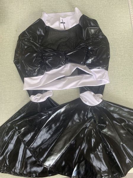 Frauen Cosplay Kleid Nonne Halloween Thema Kostüm Weibliche Taoistische Hexe Uniform Party Sänger Iclude Kopfschmuck Top Rock1894
