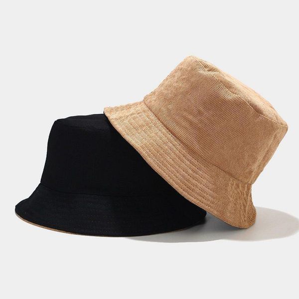 

wide brim hats sombrero de pescador reversible pana dos lados para hombre y mujer, color , doble cara, Blue;gray
