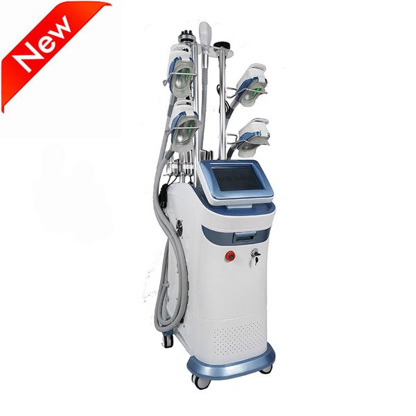 Cryolipolysis Freeze Freeze Perda de Peso 5 CRYO Handles Máquina Vaccum Slimming Radio Frequency Pele Apertação para uso de salão