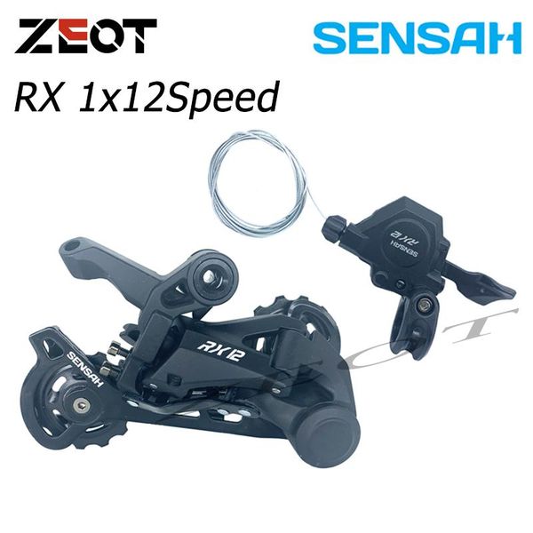 

bike derailleurs sensah rx12s 1x12speed groupset 12s 12v shifter lever 12 speed rear derailleur switches for 46t 50t 52t