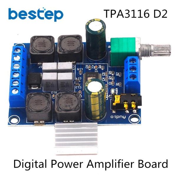 

integrated circuits tpa3116d2 2.0 digital power board 50w x2 stereo audio