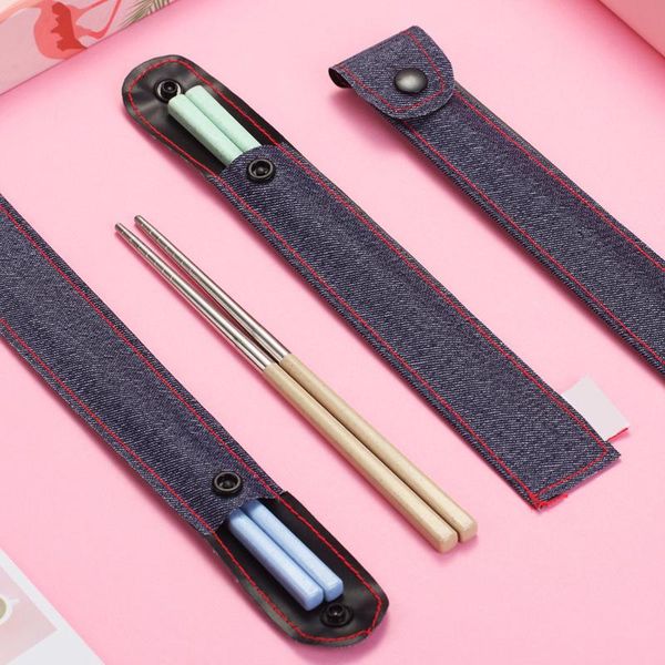 

chopsticks 1box shortstyle/long style tableware reusable chinese portable nordic kitchen gadgets