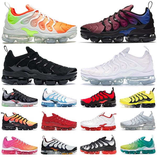 

men women tn plus running shoes triple black white psychic pink pure platinum summer gradient sunset coastal blue mens trainers outdoor spor