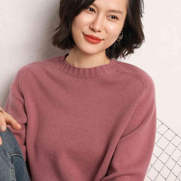 

sweaters women sweater 100% pure cashmere knitted pullovers brand o-neck female fashion knitwear large size clothes, White;black