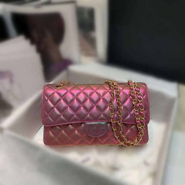 

designer luxury new messenger bag ladies high-end customized quality casual fashion style purple magic color