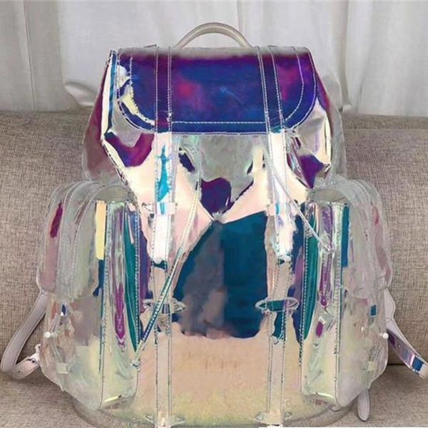 

newlarge color fashion shoulder bag, large size design, super capacity, rainbow tone, very bright, necessary for travel