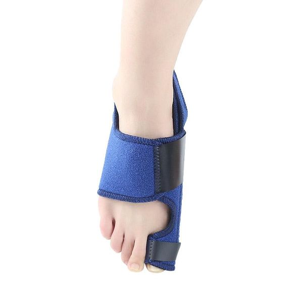 

ankle support foot orthodontic toe aligner relieve pain valgus splint bar thumb supplies nursing tools, Blue;black