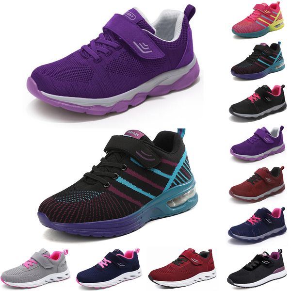 

2021 women running shoes athletic black purple outdoor breathable womens trainers sports sneakers runners size 35-40 color 10, White;red