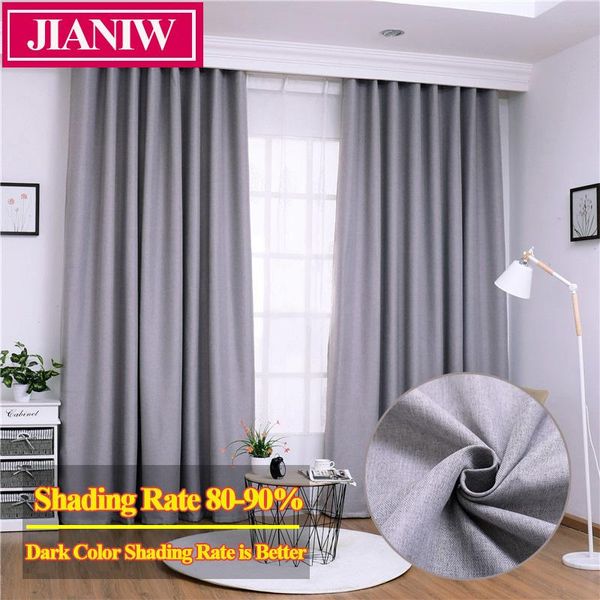 

curtain & drapes jianiw solid color window treatment thermal insulated living room darkening blackout curtain/drapes for bedroom custom made