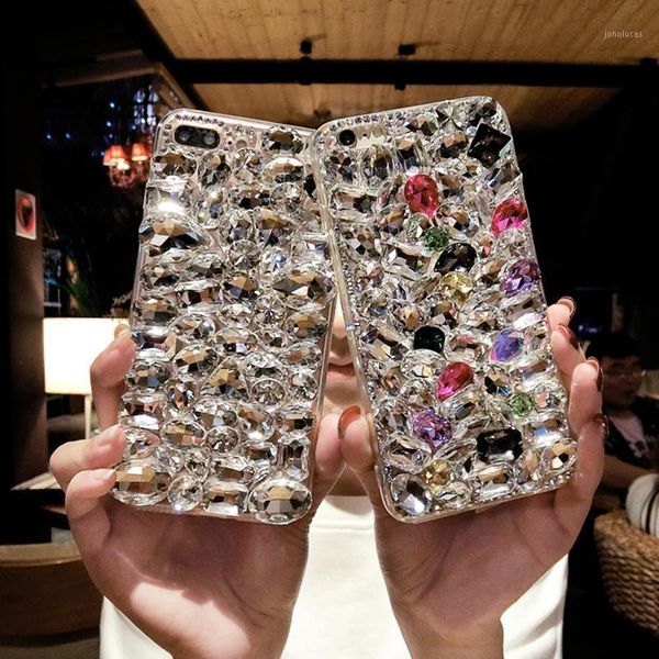 

bling rhinestone diamond cases for huawei p30 p20 lite pro mate 30 20 glitter case shell coque cell phone1