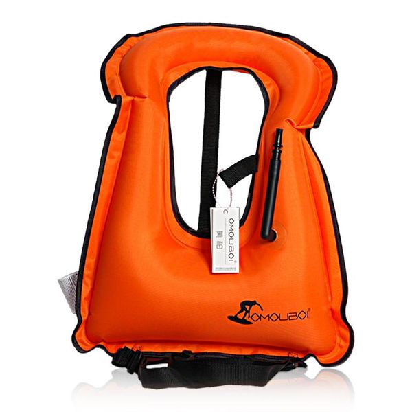 

life vest & buoy inflatable swim jacket for snorkeling floating device children kids swimming drifting surfing s