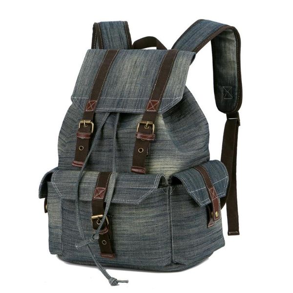 

backpack mens bag denim back pack men travel school bags for girls backbags women rugzak vrouwen mochila antirrobo mujer rugtas