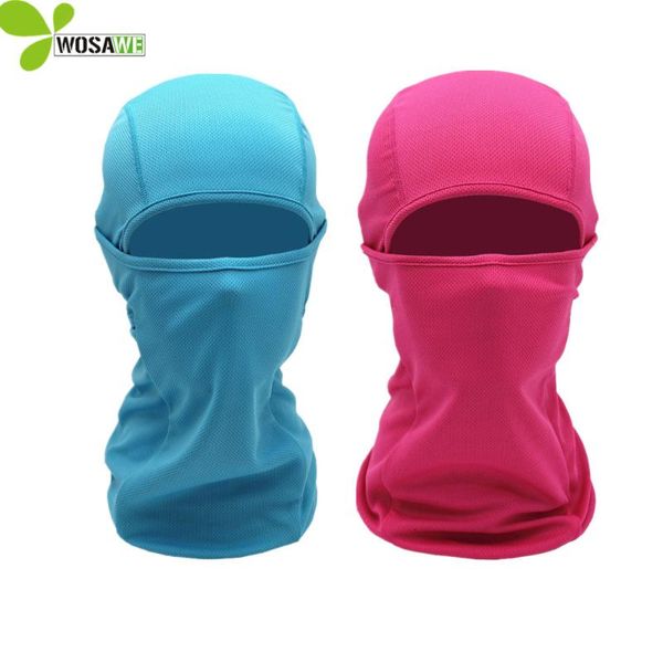 

integrated cycling caps mask breathable winter bike bicycle hat sports bandana full cover face sleeve racing & masks, Black