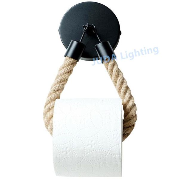 

toilet paper holders el roll holder vintage towel hanging rope wall mount for home bathroom decor