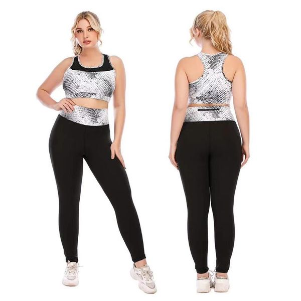 

yoga outfit style 2pcs/set women seamless leggings set gym clothes sports bra fitness high waist suits long+bra