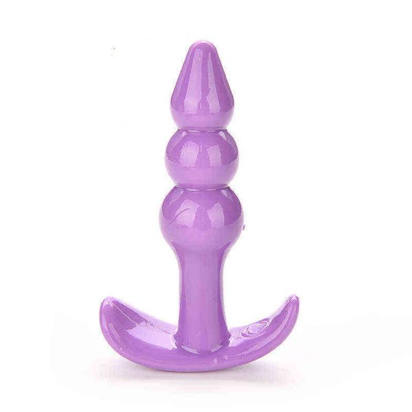 NXY Sex Analspielzeug Silikon Plug Butt Bead Anus Stimulation Massage Produkte Spielzeug für Frauen Männer Homosexuell Masturbation 1201