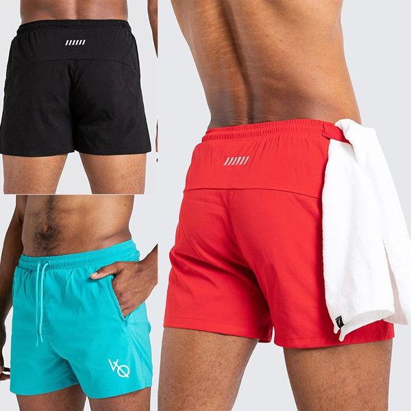 

men's shorts casual men running sports five point pants male for, White;black