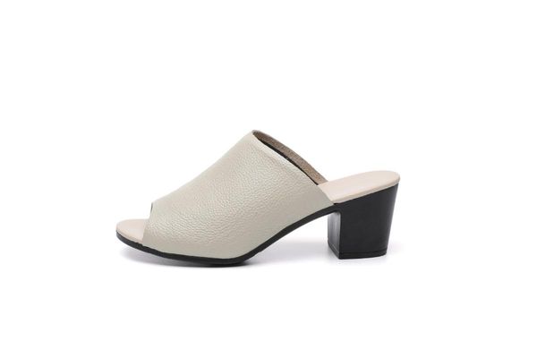 

sandals brand women slipper summer outdoor sandal high heel slip on flip flop elegant slides, Black