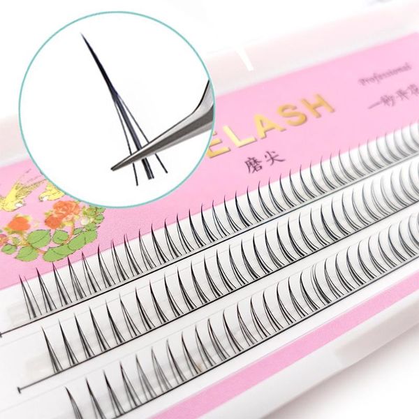 

false eyelashes mink individual easy fan lashes fake natural fluffy eye wispy half cluster makeup faux cils individuel