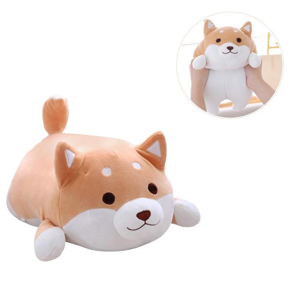 

cute fat firewood doll pillow plush toy soft corgi dog doll gift
