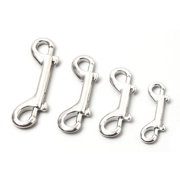 

cords, slings and webbing double ended snaps hooks scuba diving 65mm 90mm 100mm 115mm 316 stainless steel hook bolt snap buckle metal clip