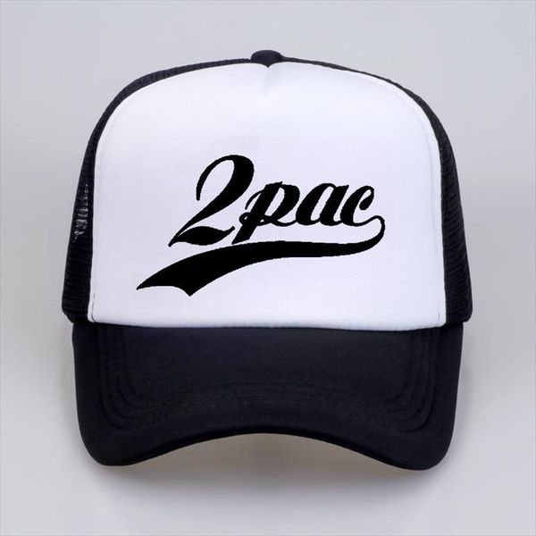 

2pac makaveli tupac shakur baseball caps rapper hiphop summer cool cap thug life hat for men women, Blue;gray