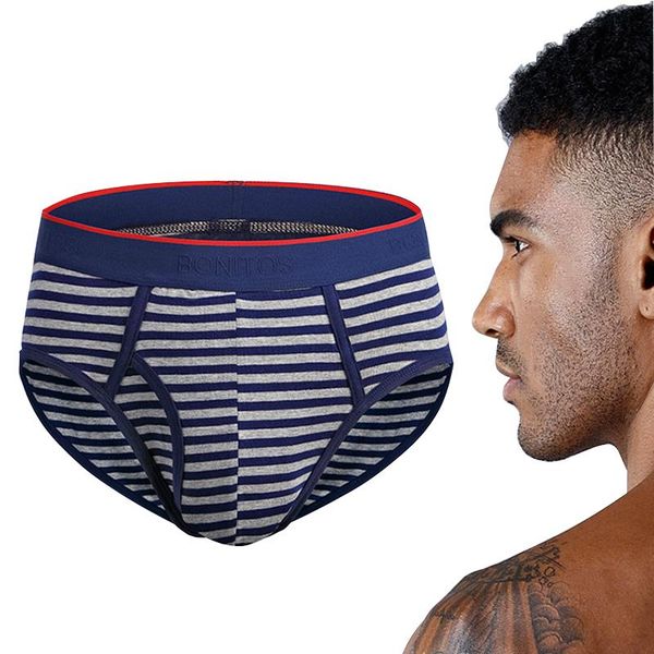 

underpants 4pcs stripe men's panties print set 2021 camouflage male cotton briefs slip undrewear bikini intimate man underpanties, Black;white
