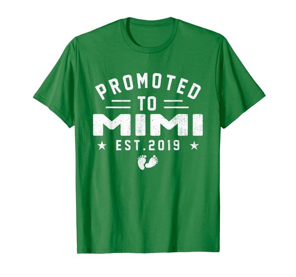 

promoted to mimi est 2019 t-shirt mother's day gifts women, White;black