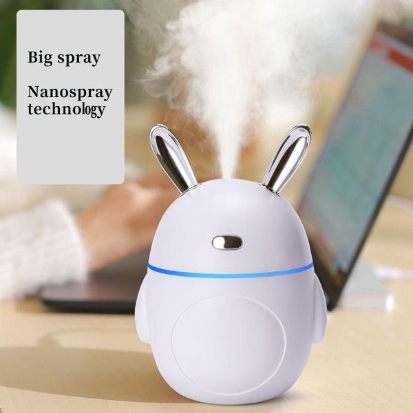 

smart home control 320ml mini air humidifier usb aroma essential oil diffuser 7 colorful night light car office purifier mist maker